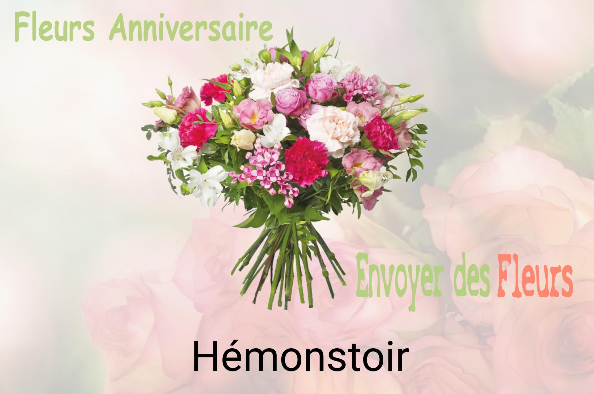 Bouquet de fleurs d’anniversaire livré à Hémonstoir