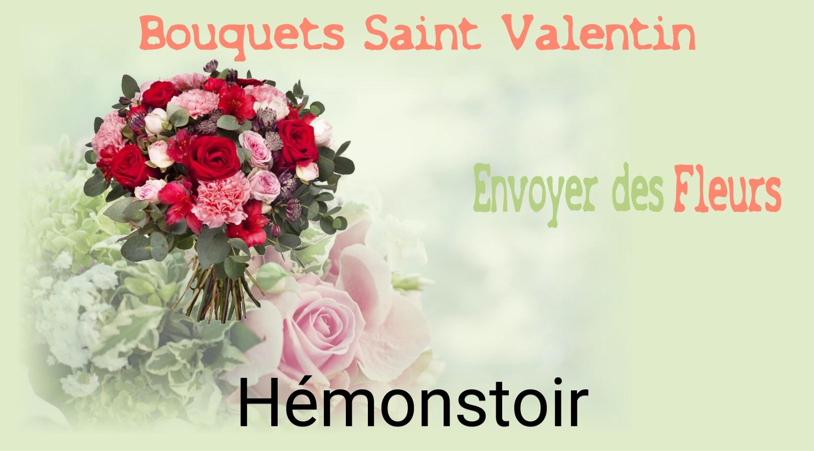 Roses de Saint-Valentin livrées à Hémonstoir